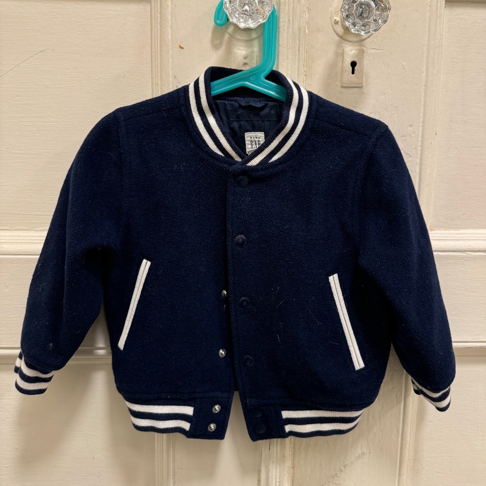 GAP VARSITY JACKET *SIZE 2T*